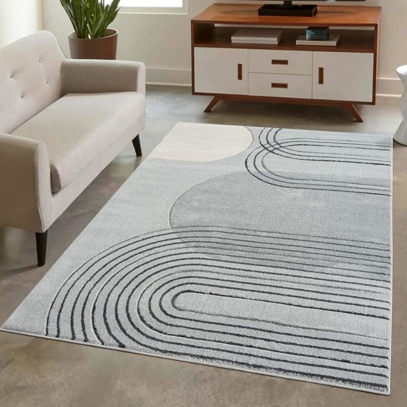 Carpet City Teppich »BONITO 7157«, rechteckig, Flachflor, Hochtief-Muster/ 3D-Effekt, Wohnzimmer