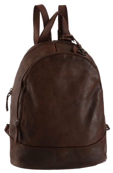 HARBOUR 2nd Cityrucksack »Meghan«, aus Leder mit typischen Marken-Anker-Label und Schmuckanhänger