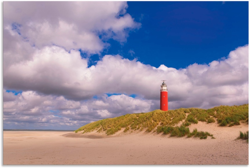 Artland Wandbild »Wolkenimpression am Leuchtturm«