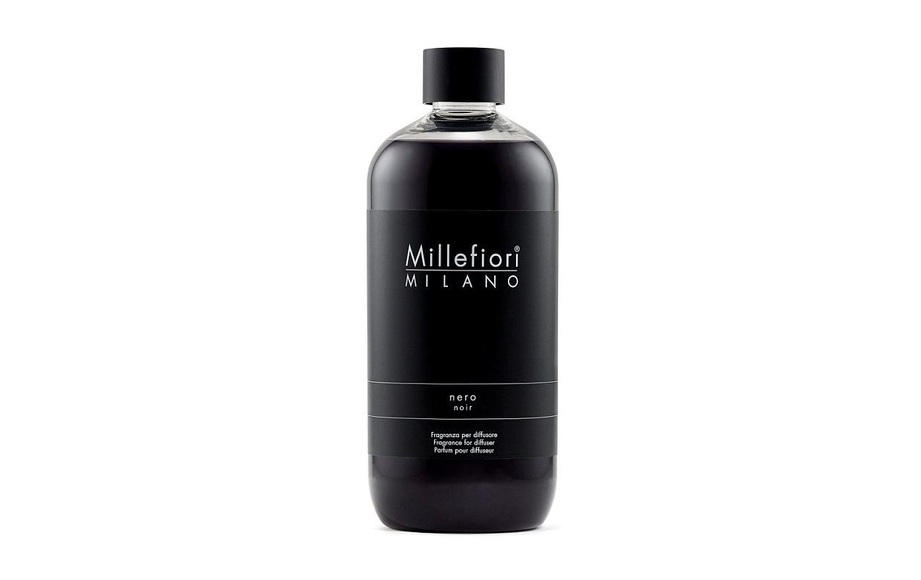Nero Refill Stick Diffuser 500ml - Millefiori Milano