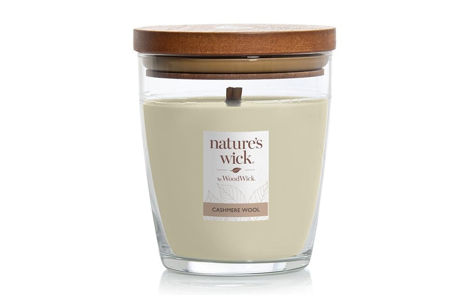 Woodwick Duftkerze »Natures Wick Cashmere Wool«