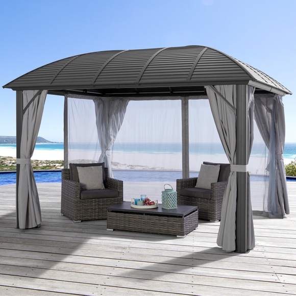 KONIFERA Pavillon »Juni«, (Set), BxT: 300x365 cm