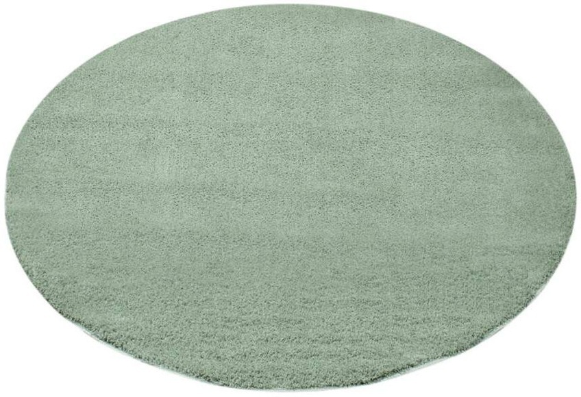 Carpet City Hochflor-Teppich »Softshine 2236«, rund, 14 mm Höhe, Besonders weich durch Microfaser, Wohnzimmer