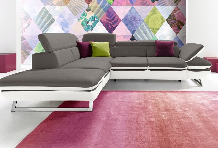 INOSIGN Ecksofa, wahlweise mit Bettfunktion