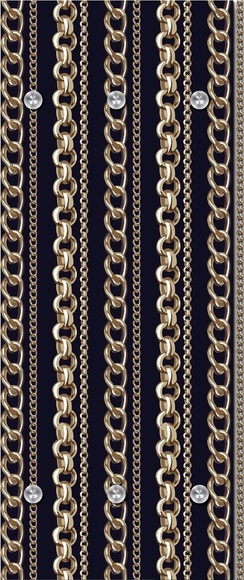 Garderobe »Ketten« 50/125 cm