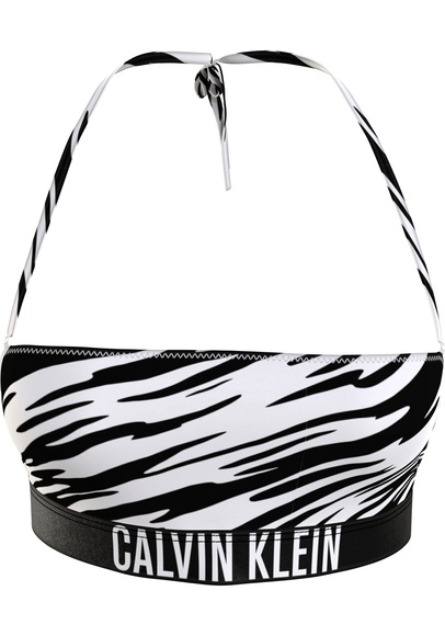 Calvin Klein Swimwear Bandeau-Bikini-Top »BANDEAU-RP-PRINT«, mit Calvin Klein Markenlabel