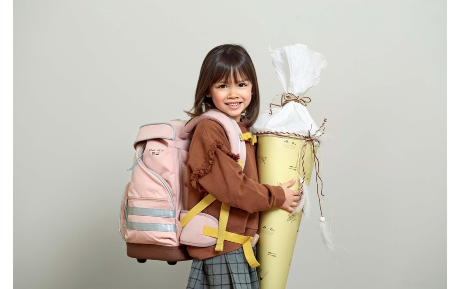 Lässig Schulranzen ADVENTURE TIPI (27x40x24) in rosa