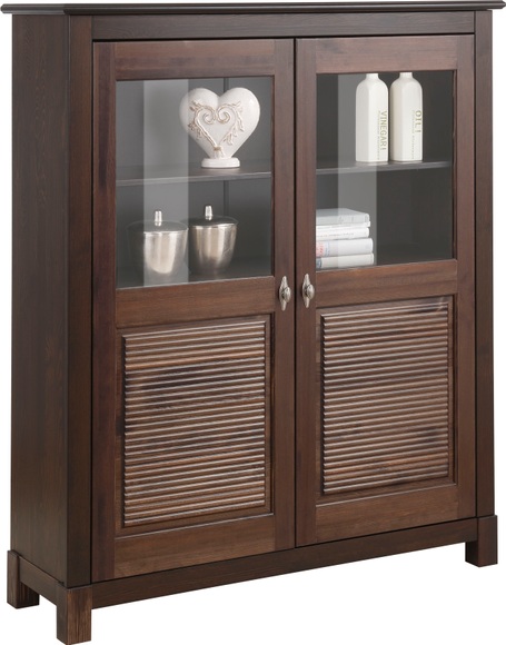 Home affaire Highboard »Rauna«, Breite 111,6 cm, aus massiver Kiefer
