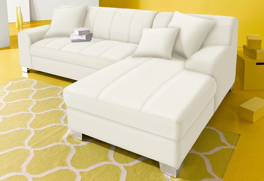 INOSIGN Ecksofa, wahlweise mit Bettfunktion