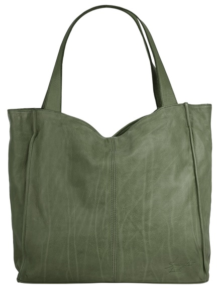 Samantha Look Shopper, (1 tlg.), echt Leder, Made in Italy