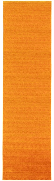 morgenland Wollteppich »Gabbeh Teppich handgewebt orange«, rechteckig, 8 mm Höhe, Kurzflor