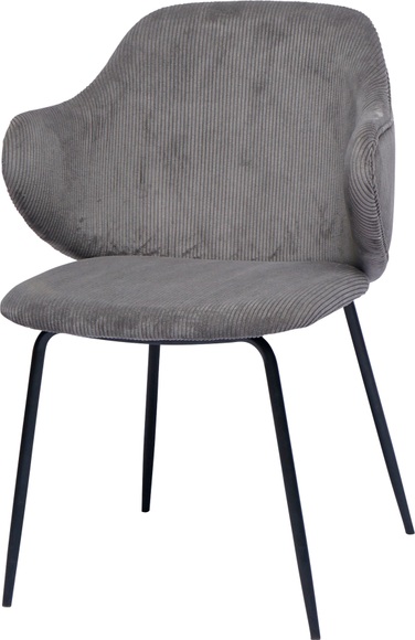 SalesFever Armlehnstuhl, Bezug in Cord-Optik