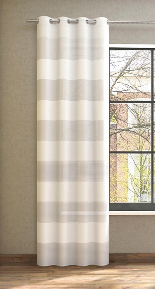 Neutex for you! Vorhang »SONORA«, (1 St.), 3D Musterung im Leinen-Look