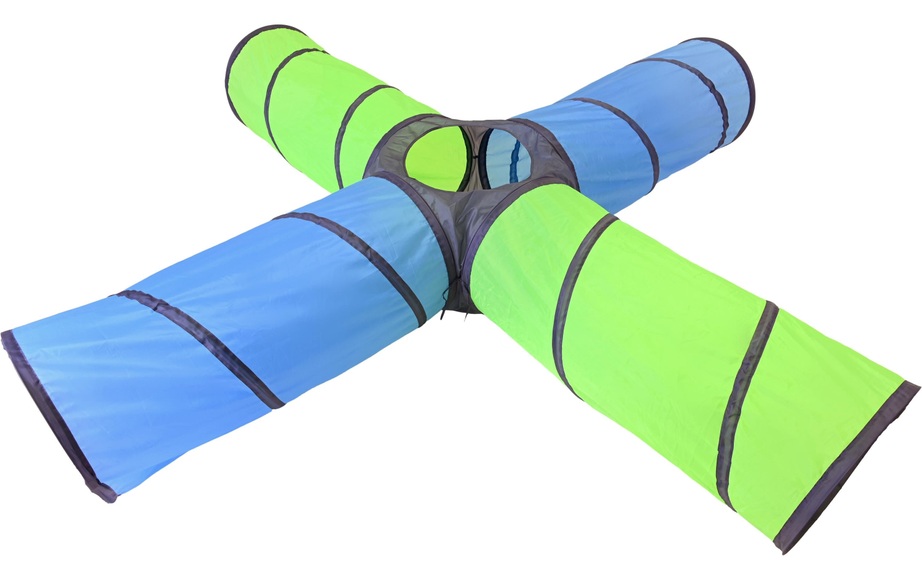 Spieltunnel - Circle green-blue -