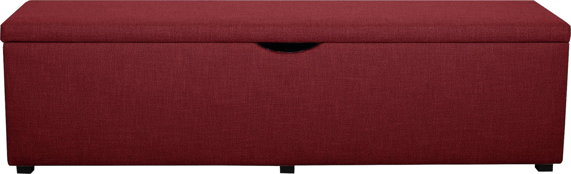 Places of Style Hockerbank »Standard«, mit Stauraum, Breite 120 cm oder 160 cm, auch als Garderobenbank oder Bettbank geeignet