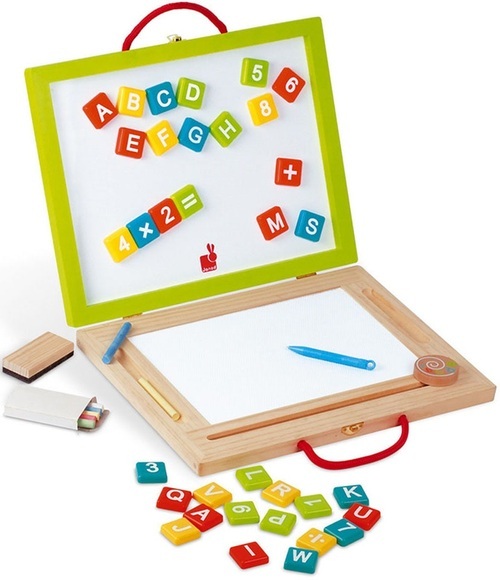 Janod Magnet- und Kreidetafel Magic/ klapp- u. tragbar