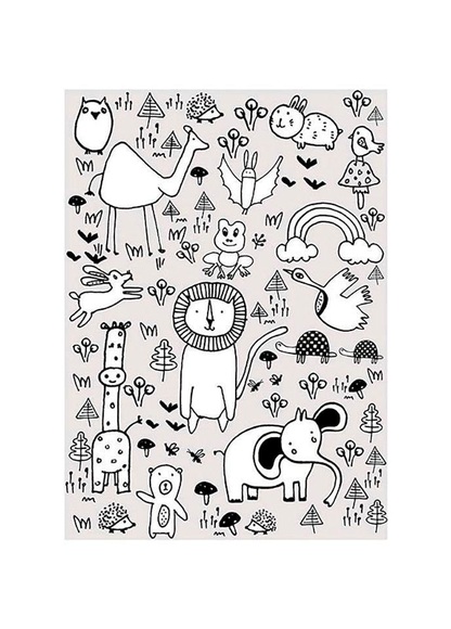 Komar Poster »Scribble Park«