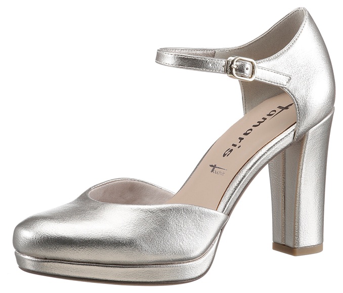 Tamaris High-Heel-Pumps, in glänzender Optik