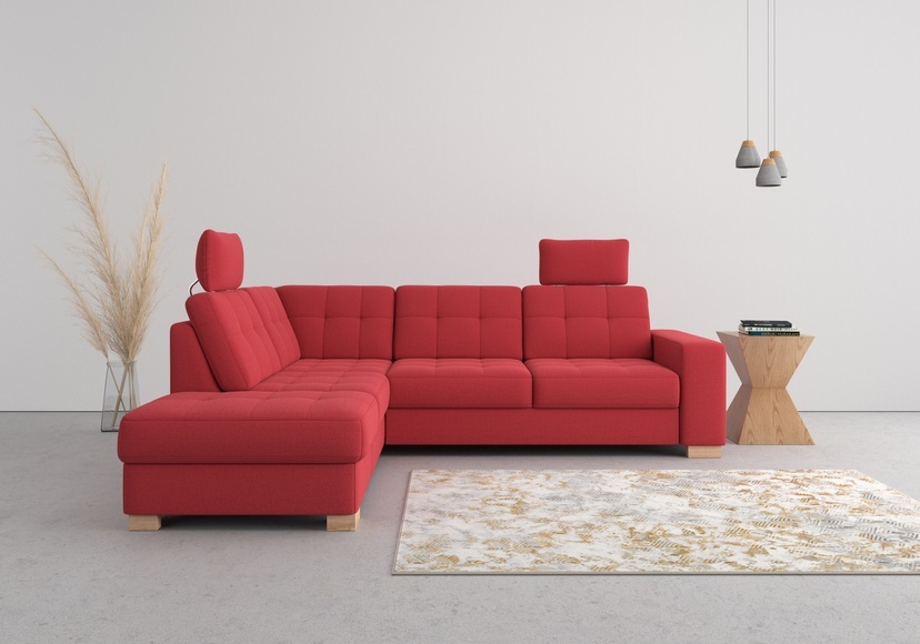 sit&more Ecksofa, wahlweise mit Bettfunktion und Bettkasten