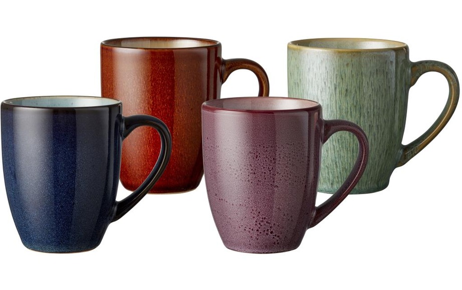Bitz Kaffeetasse 300 ml, 4 Stück, Mehrfarbig