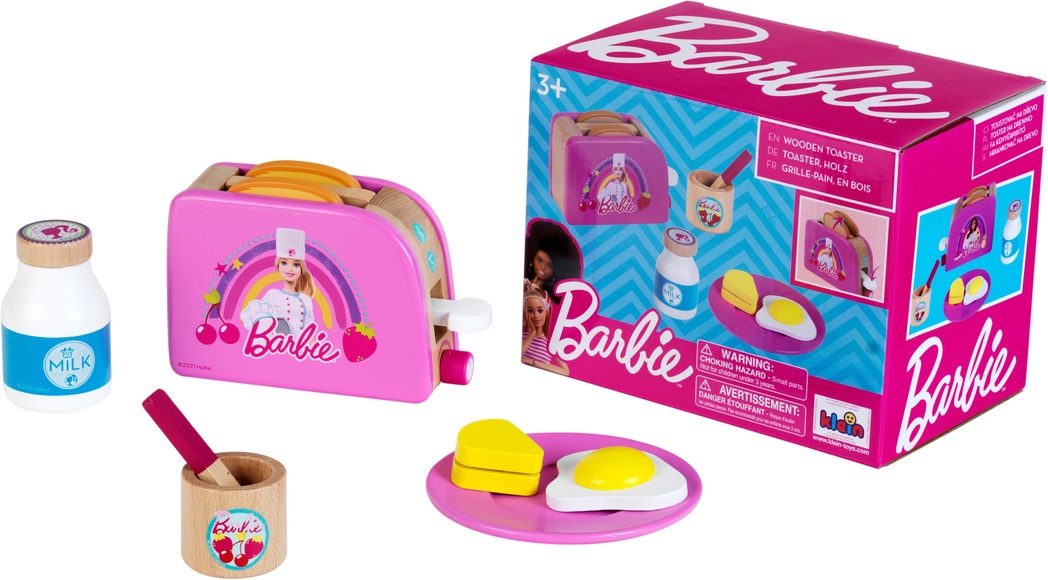 Klein Kinder-Toaster »Barbie, Holz«