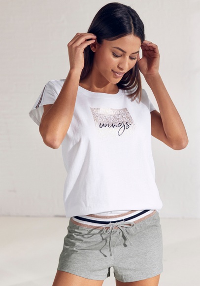 Vivance Dreams Shorty, mit Folien-Print
