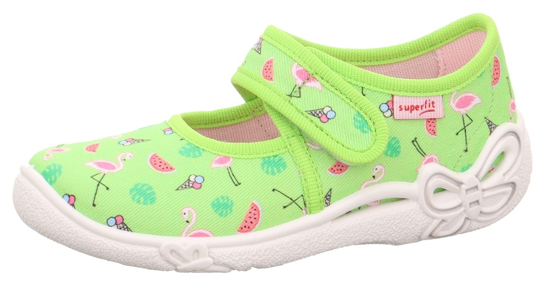 Superfit Hausschuh »BELINDA WMS Weiten Schuh Mess System: M III«, mit Schmetterling-Motiv