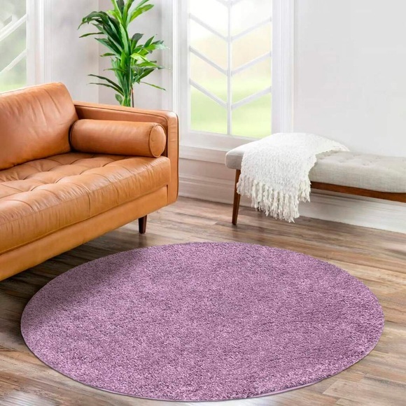 Carpet City Hochflor-Teppich »City Shaggy«, rund, 30 mm Höhe, Teppich Einfarbig Uni, besonders flauschig-weich, ideal für Wohnzimmer & Schlafzimmer