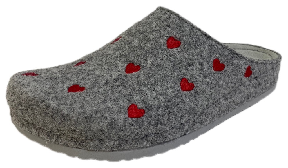 MUBB Pantoffel »NANA«, mit kleinen Herzchen
