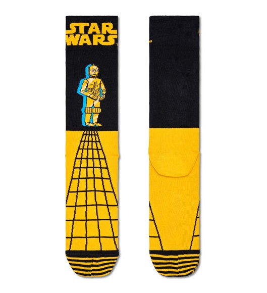 Happy Socks Socken, (1 Paar), Star Wars C-3PO Socks
