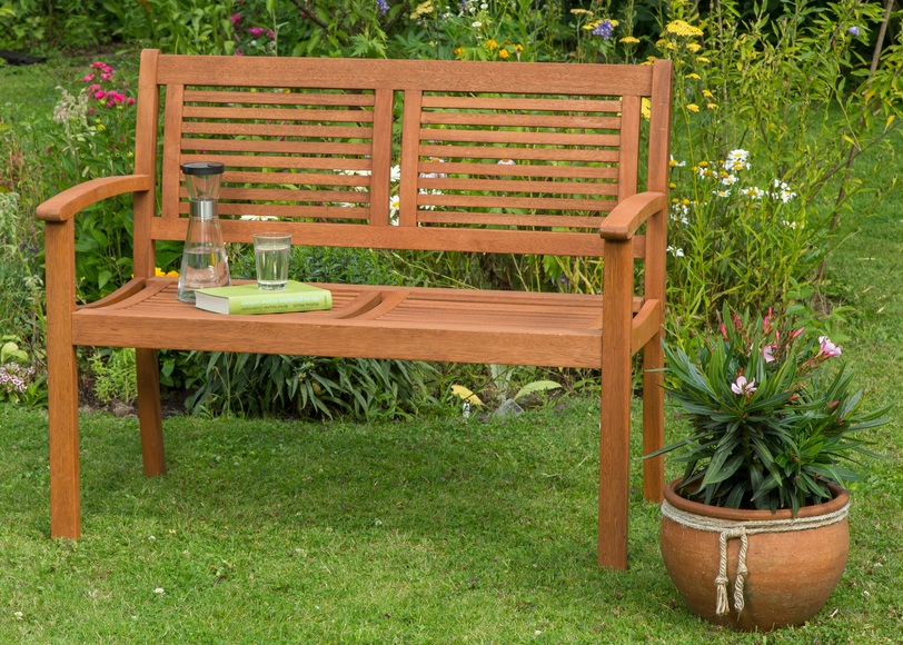 MERXX Gartenbank »Cordoba«, Eukalyptus, 110x90x58 cm, braun