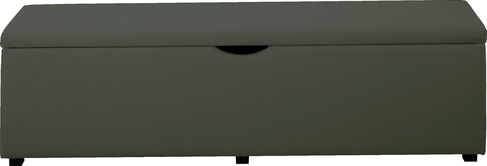 Places of Style Hockerbank »Standard«, mit Stauraum, Breite 120 cm oder 160 cm, auch als Garderobenbank oder Bettbank geeignet
