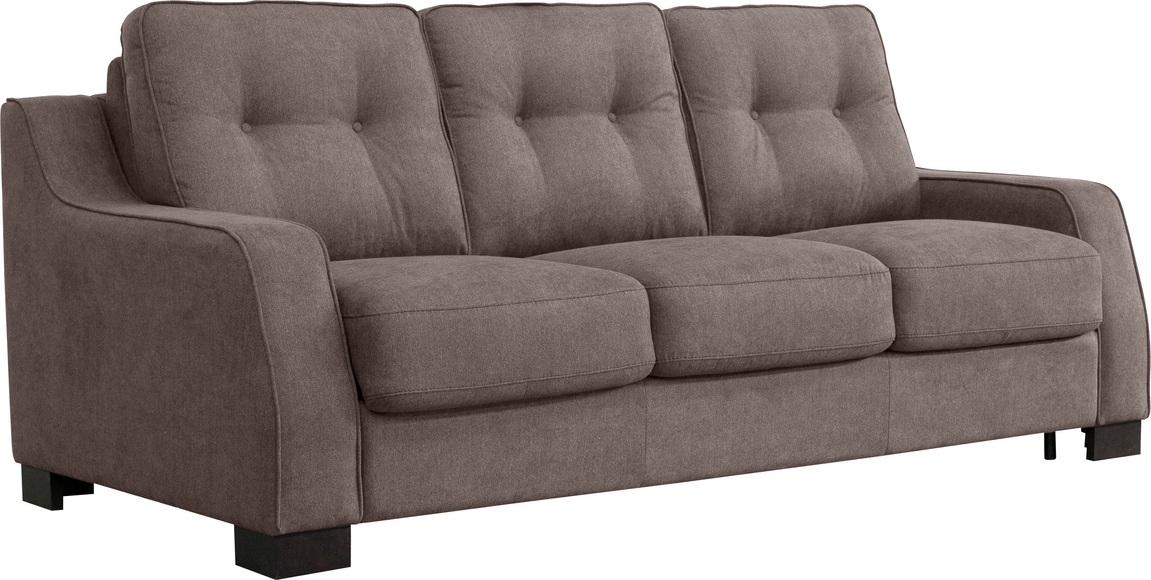 Home affaire Schlafsofa »Viareggio«, inkl. Matratze und klappbaren Metallgestell, Liegefläche 140/207 cm
