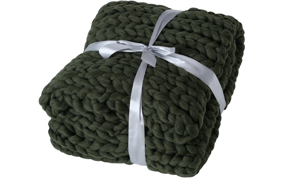 Boltze - Decke Nellio 127 x 152 cm, Khaki