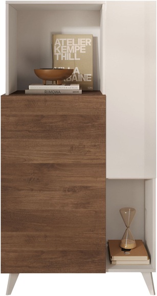 INOSIGN Highboard »Monaco Höhe 154 cm, Kommode mit 2 Türen«, Soft/Self Closing