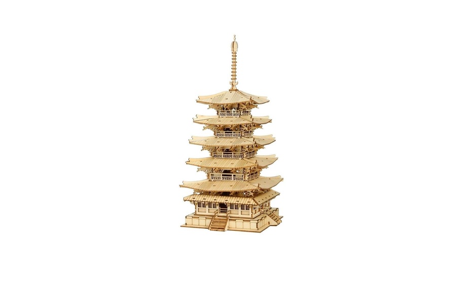 Pichler Lasercut Holzbausatz Pagode
