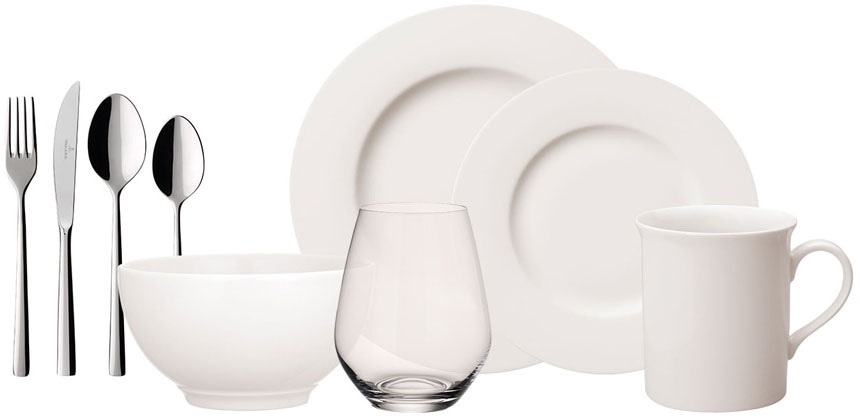 Villeroy & Boch - Twist White Geschirr-Set - 36 tlg. - Villeroy & Boch Twist White Geschirr-Set - 36 tlg.