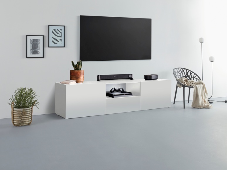 borchardt Möbel Lowboard »Sophia«, Breite 139 cm mit 1 Schubkasten, stehend und hängend