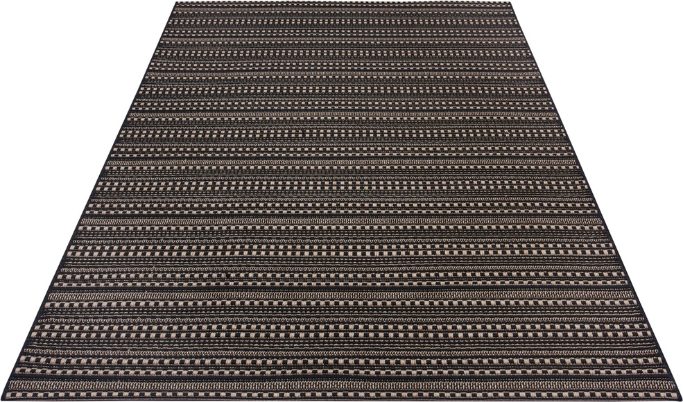 freundin Home Collection Teppich »Frya«, rechteckig, 8 mm Höhe, In-und Outdoor geeignet, Wohnzimmer, Balkon, Terrasse, Garten, Strapazierfähig und pflegeleicht, Flachgewebe