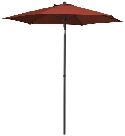 garten gut Sonnenschirm »Push up Schirm Rom«, abknickbar, ohne Schirmständer