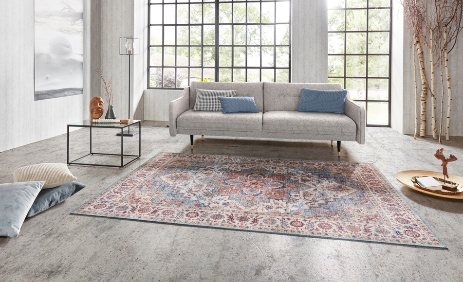 Teppich, »Anthea«, NOURISTAN, rechteckig, Höhe 5 mm, maschinell gewebt
