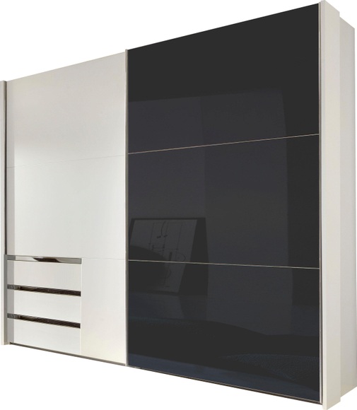 Fresh To Go Schwebetürenschrank »Level«, mit Glastür