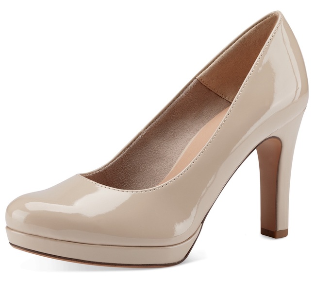Tamaris High-Heel-Pumps, in glänzender Optik