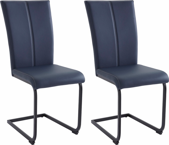 Home affaire Freischwinger »Nils«, (Set), 2 St., Kunstleder, Stuhl belastbar bis 120 Kg