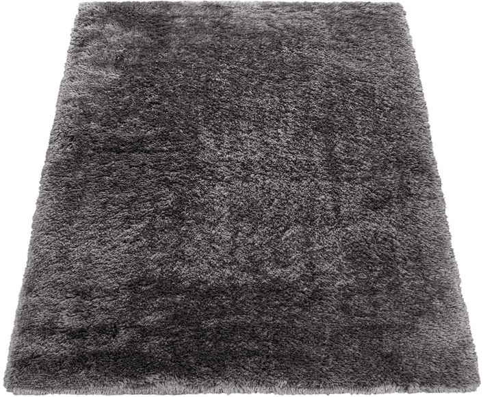 Paco Home Hochflor-Teppich »Akumal 930«, rechteckig, 60 mm Höhe, Shaggy, besonders weich durch Softgarn, Uni-Farben, ideal im Wohnzimmer & Schlafzimmer