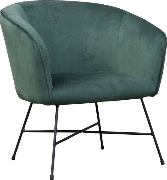 Homexperts Sessel »IZZY«, mit verschiedenen Bezügen und elegantem Gestell