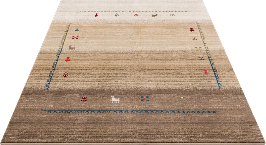 Timbers Teppich »Arkansas«, rechteckig, 22 mm Höhe, Farbverlauf, Orient-Optik, Wohnzimmer