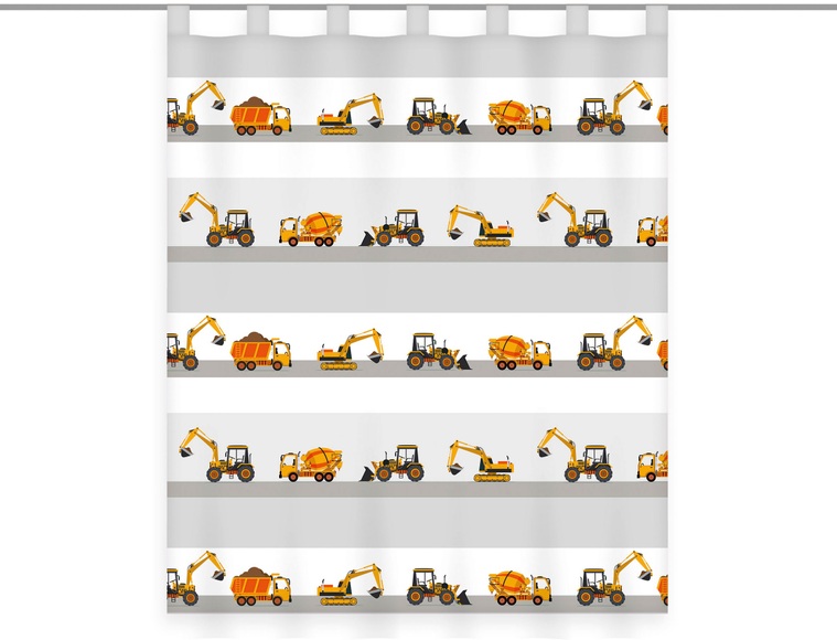 Herding Young Collection Vorhang »Baustelle«, Vorhang mit Baustellen-Motiv