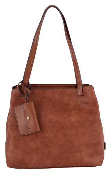 Shopper-tasche Damen Cognac ONE SIZE