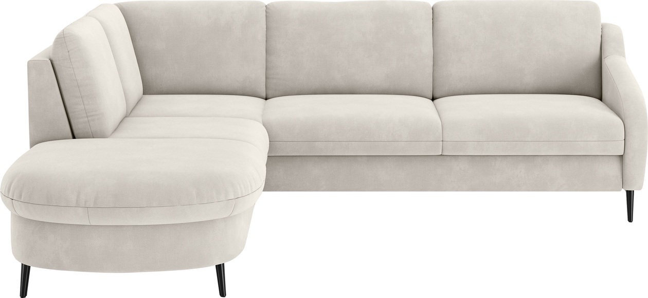 sit&more Ecksofa »Soul L-Form«, wahlweise mit Bettfunktion und Bettkasten oder Schubkasten
